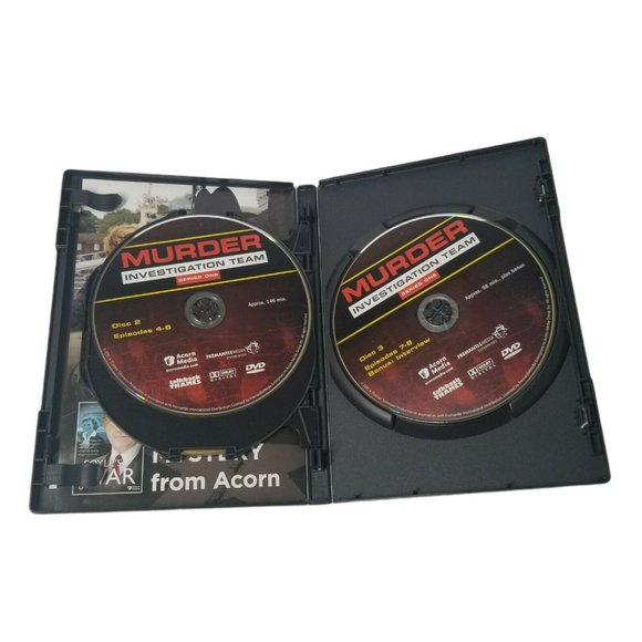 Murder Investigation Team Series 1 DVD 2011 3 Disc Set Acorn Media A&E Detective - Picture 5 of 5